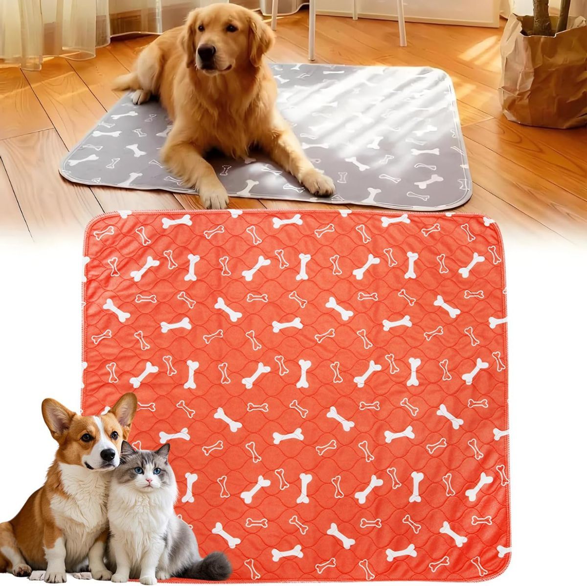 35.4*31.5in Pee Pads with Pheromones view 11