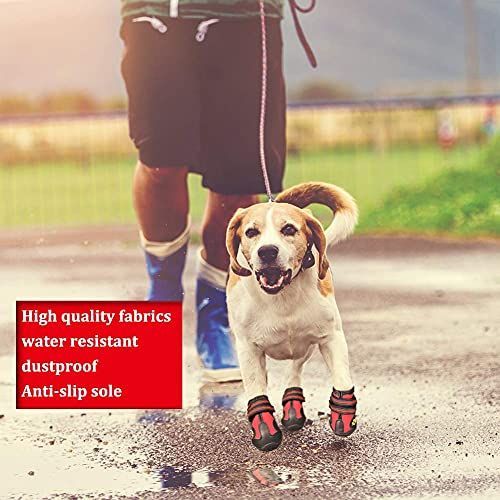 Dog Boots & Paw Protectors Non-Slip Waterproof view 7