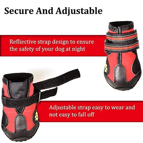 Dog Boots & Paw Protectors Non-Slip Waterproof view 3