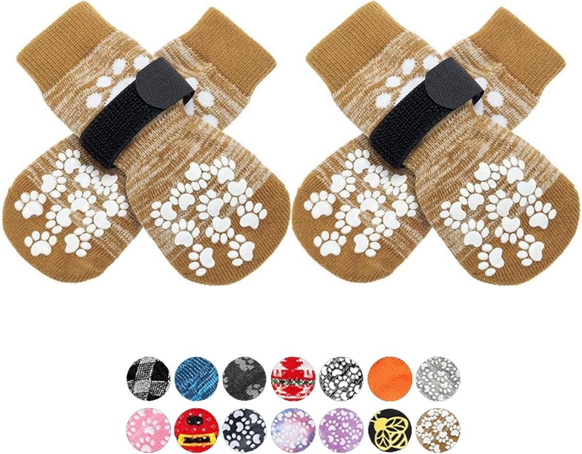 Anti Slip Dog Socks to Prevent Licking Paws — image 1