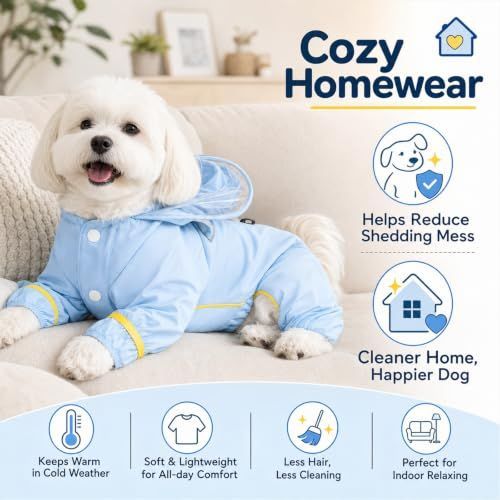 Dog Raincoat with Removable Boots view 5