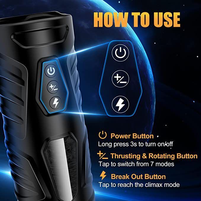 Automatic Male Masturbator Sex Toys for Men view 4