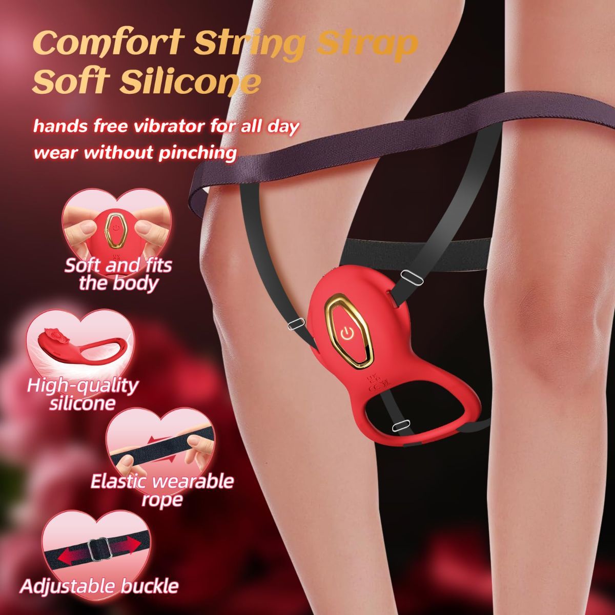 Couples Sex Toys App Remote Control Wearable Panty Vibrator view 5