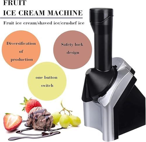 Home Ice Cream Maker - Soft Serve & Frozen Dessert Machine for Healthy Sorbet view 4