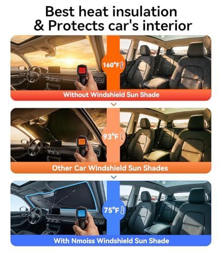 140*79cm Windshield Sun Shade Umbrella view 2