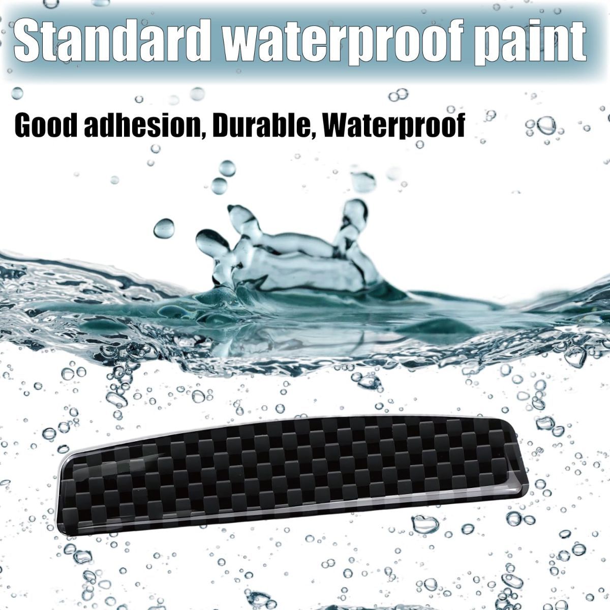 4PCS Universal Car Side Door Edge Guards Protector Real Carbon Fiber Door Edge view 5