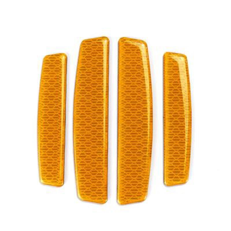 4PCS Universal Car Side Door Edge Guards Protector Real Carbon Fiber Door Edge view 10