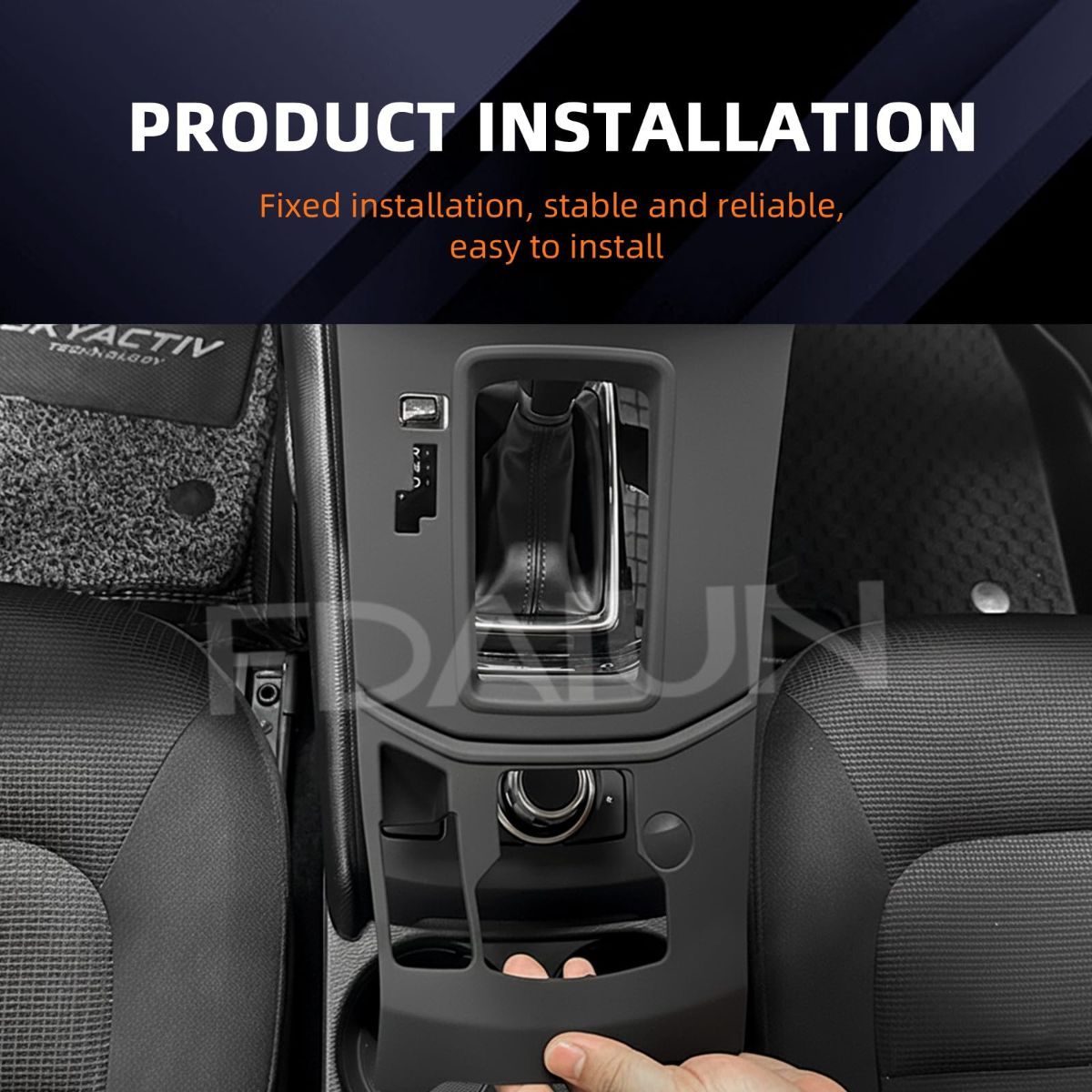 Gearshift Panel Pad for Mazda CX-5 2017-2025 Silicone view 6