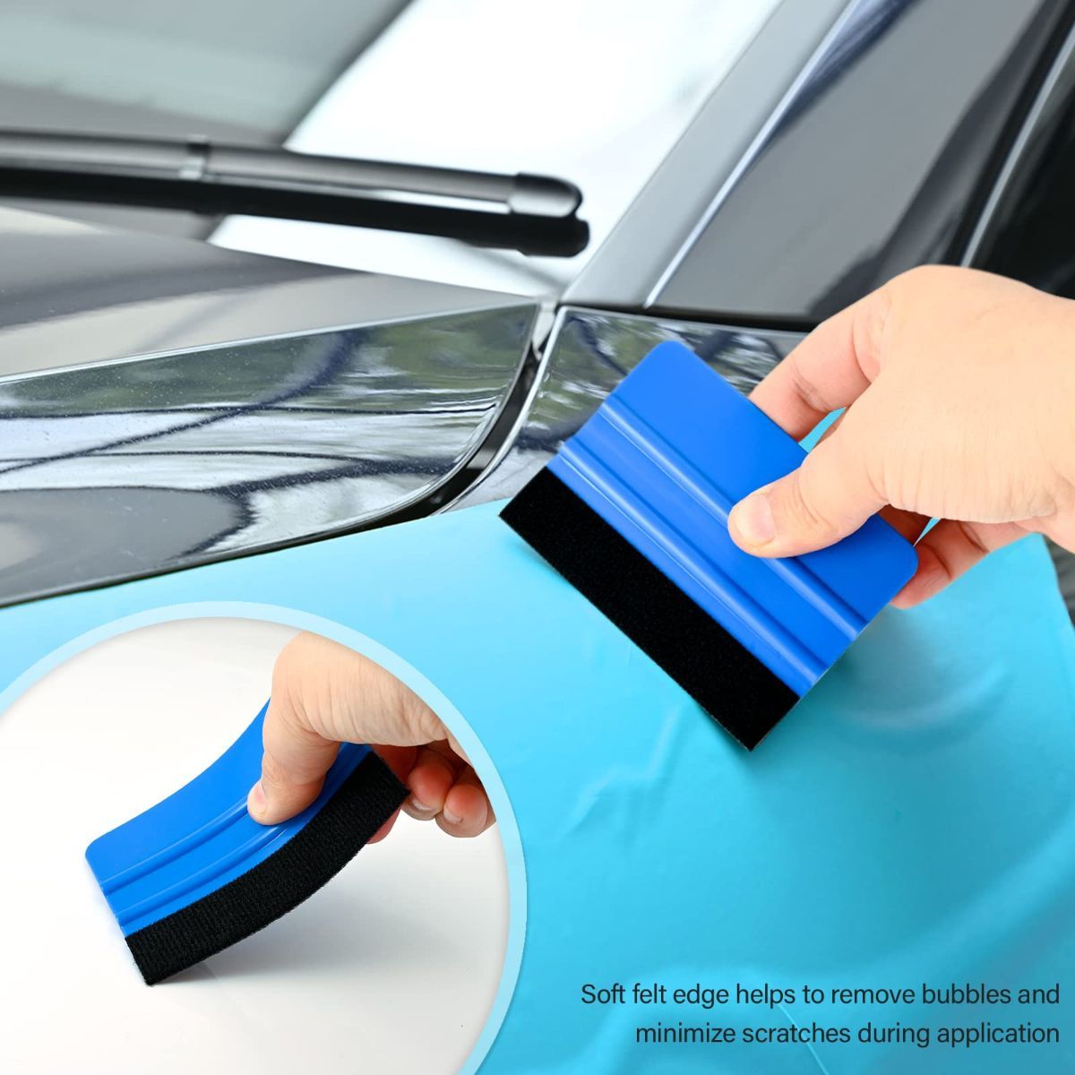 Vinyl Wrap Tool Kit Car Window Tint Installation Tools Wrapping Kit view 3