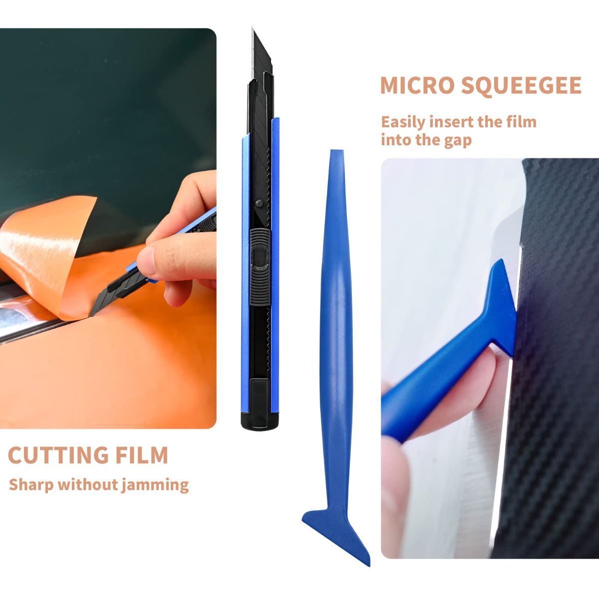 Vinyl Wrap Tool Kit Car Window Tint Installation Tools Wrapping Kit view 5