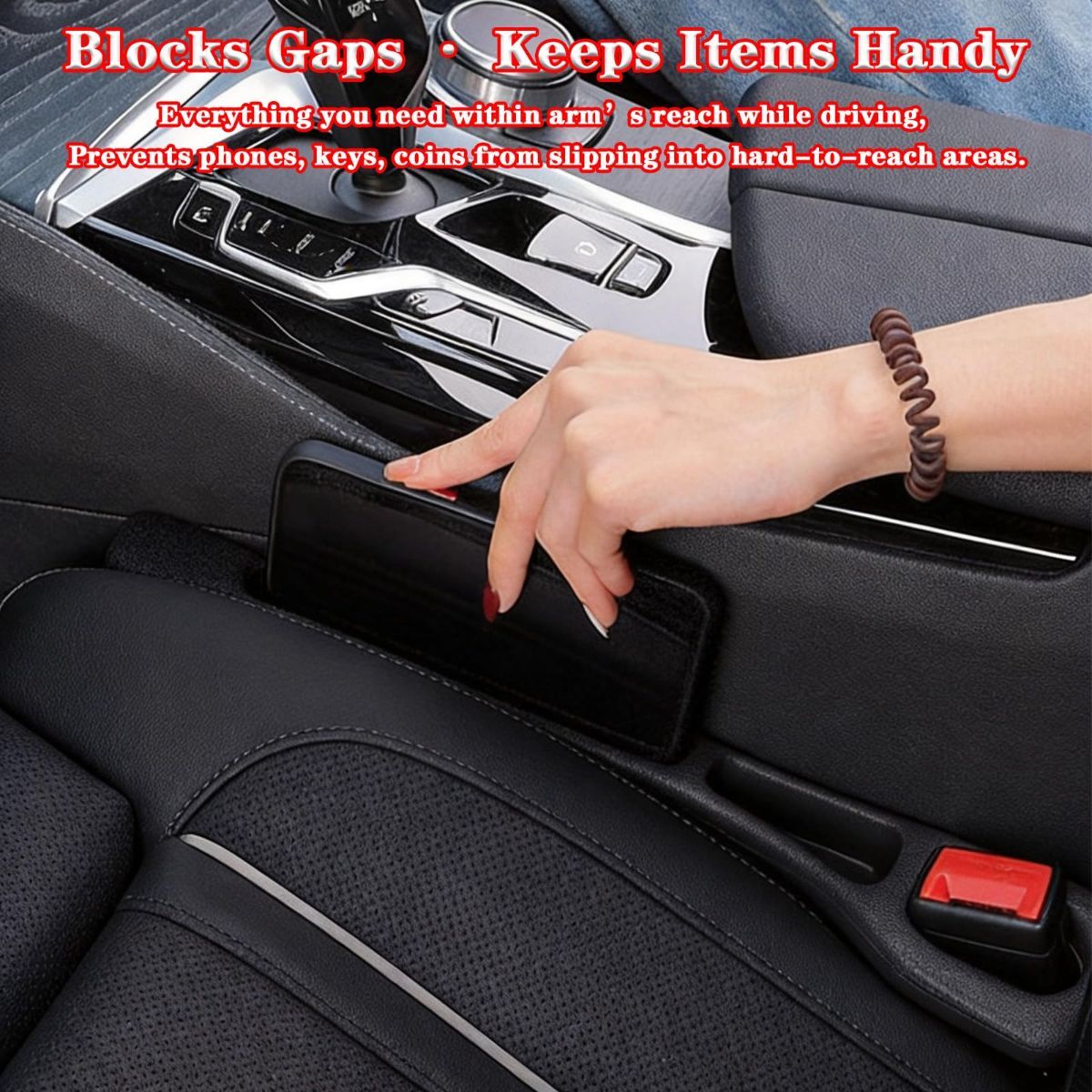 Car Seat Gap Filler Organizer of 2 view 7
