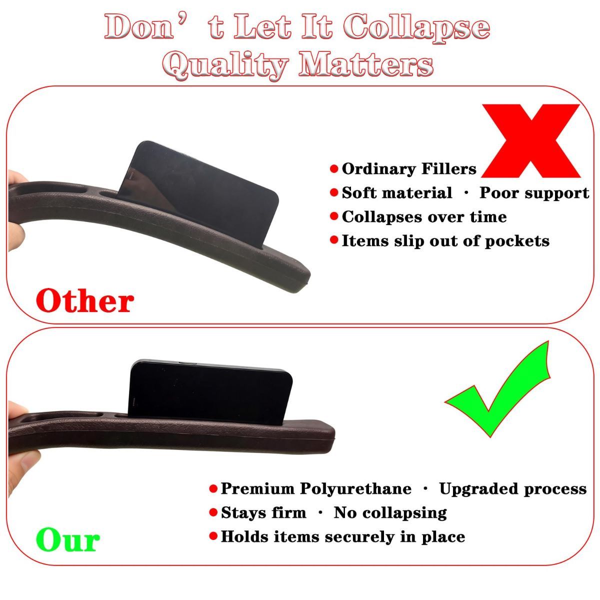 Car Seat Gap Filler Organizer of 2 view 8