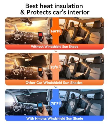 Windshield Sun Shade Umbrella Custom Fit for Toyota 4Runner 2010-2026 Accessories view 3