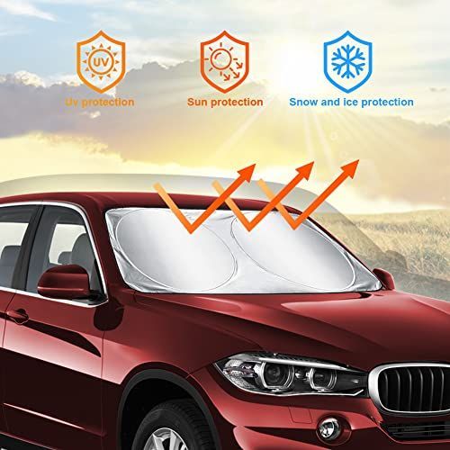 160x86cm Car Windscreen Sun Shade view 4