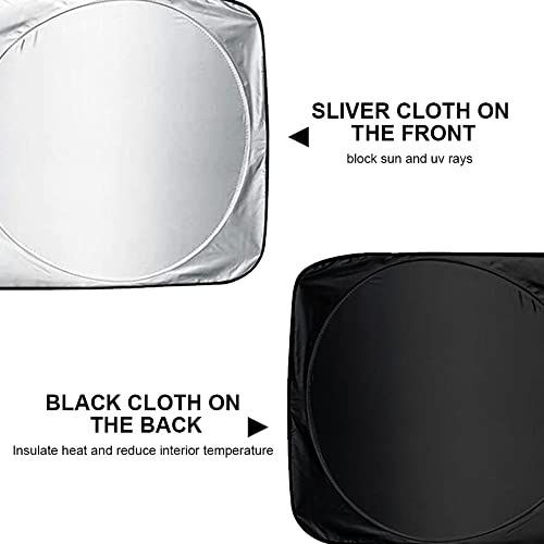 160x86cm Car Windscreen Sun Shade view 5