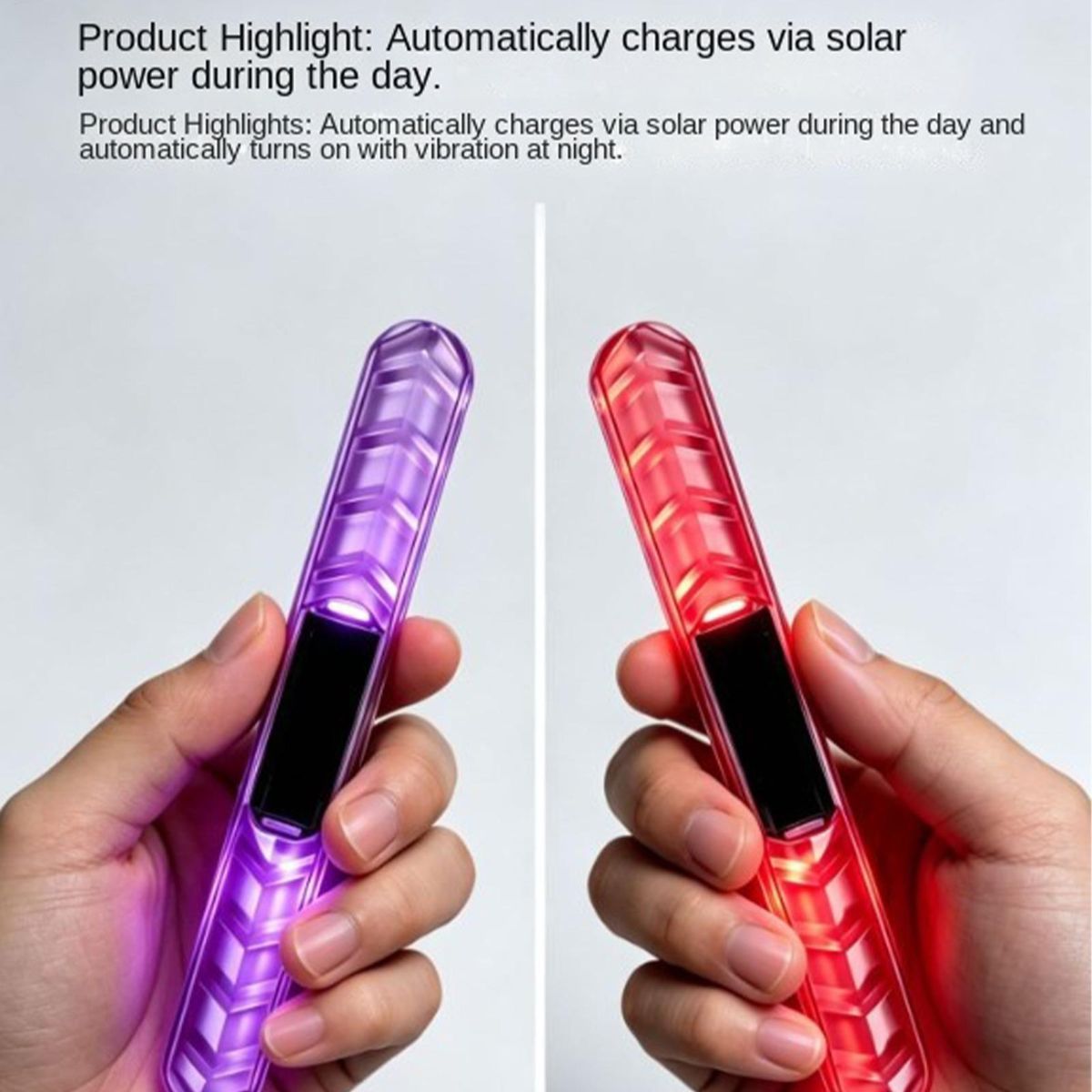 6 Pcs Car Door LED Warning Light Flashing Signal Safety Wireless Lamp Wireless view 6