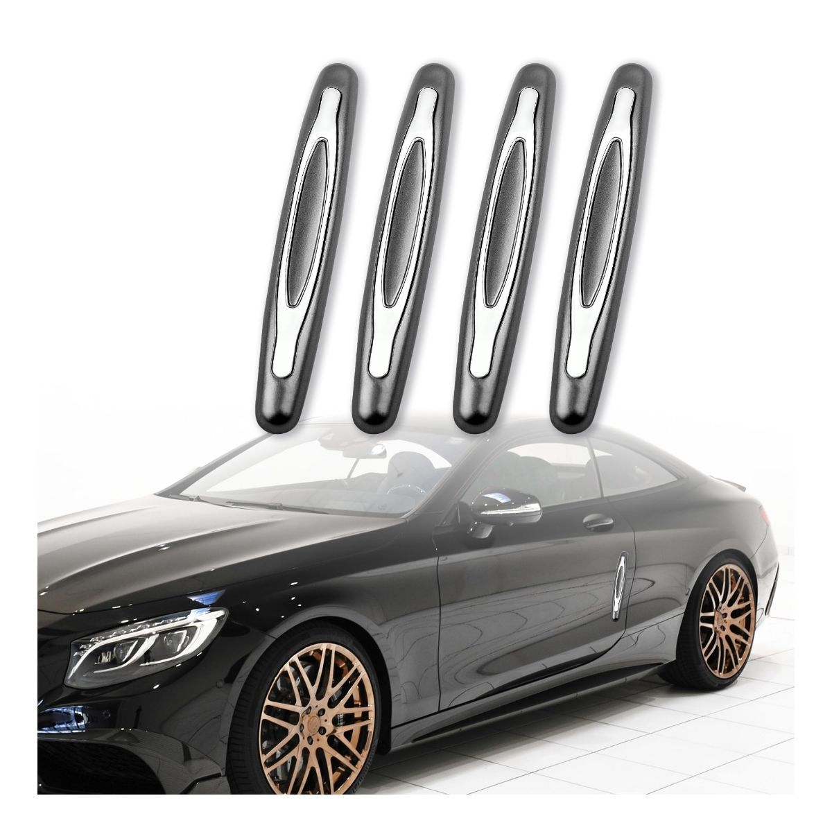 4PCS Car Door Edge Guards — image 1