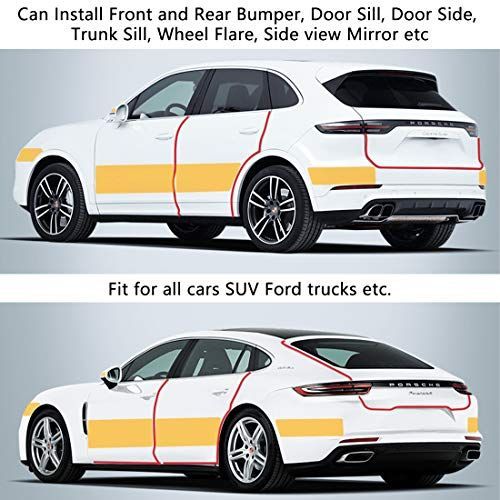 2In x 33Ft Universal Car Door Edge Protector view 4