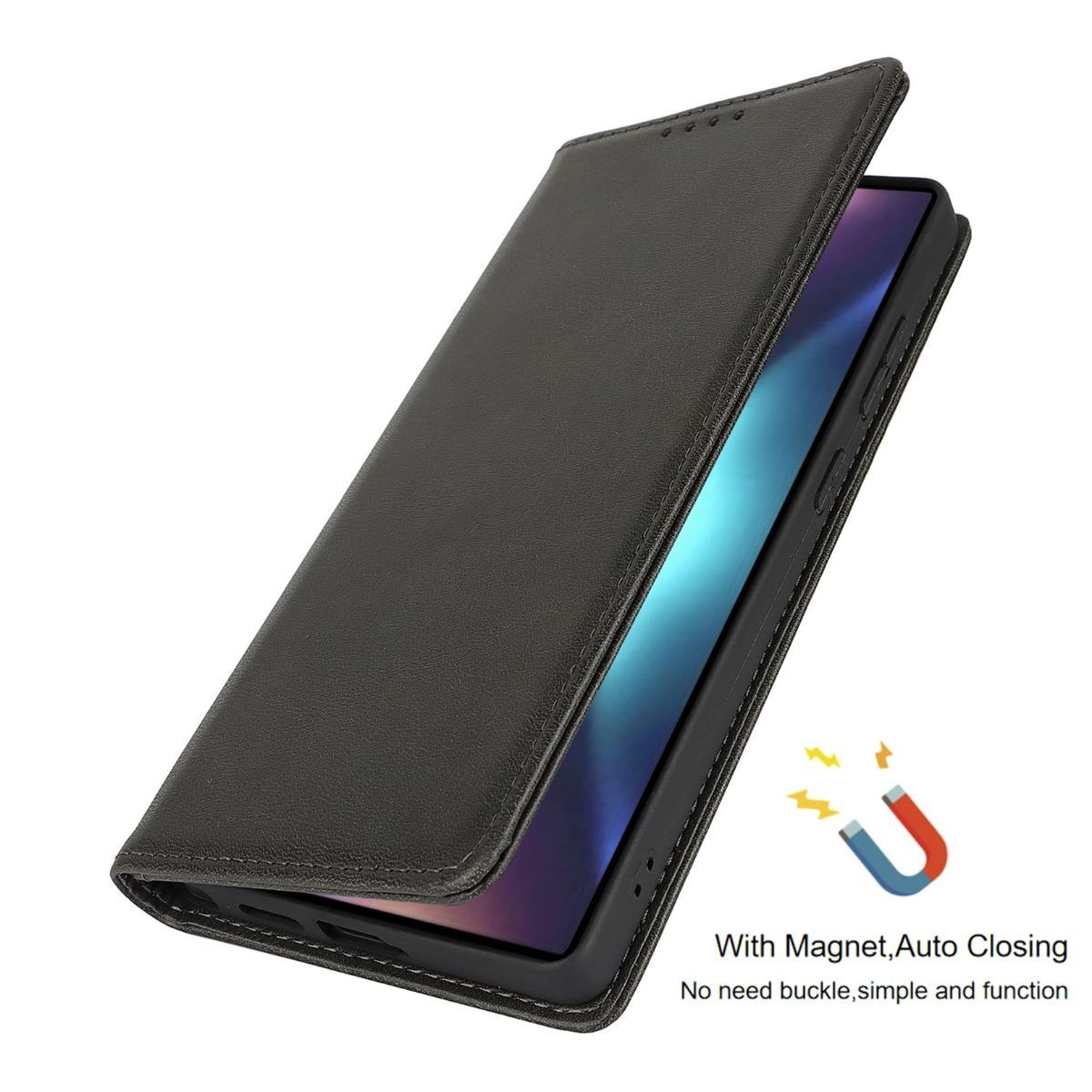 Fit for Samsung Galaxy Wallet Case with Card Holder for Women Men| Premium PU view 5