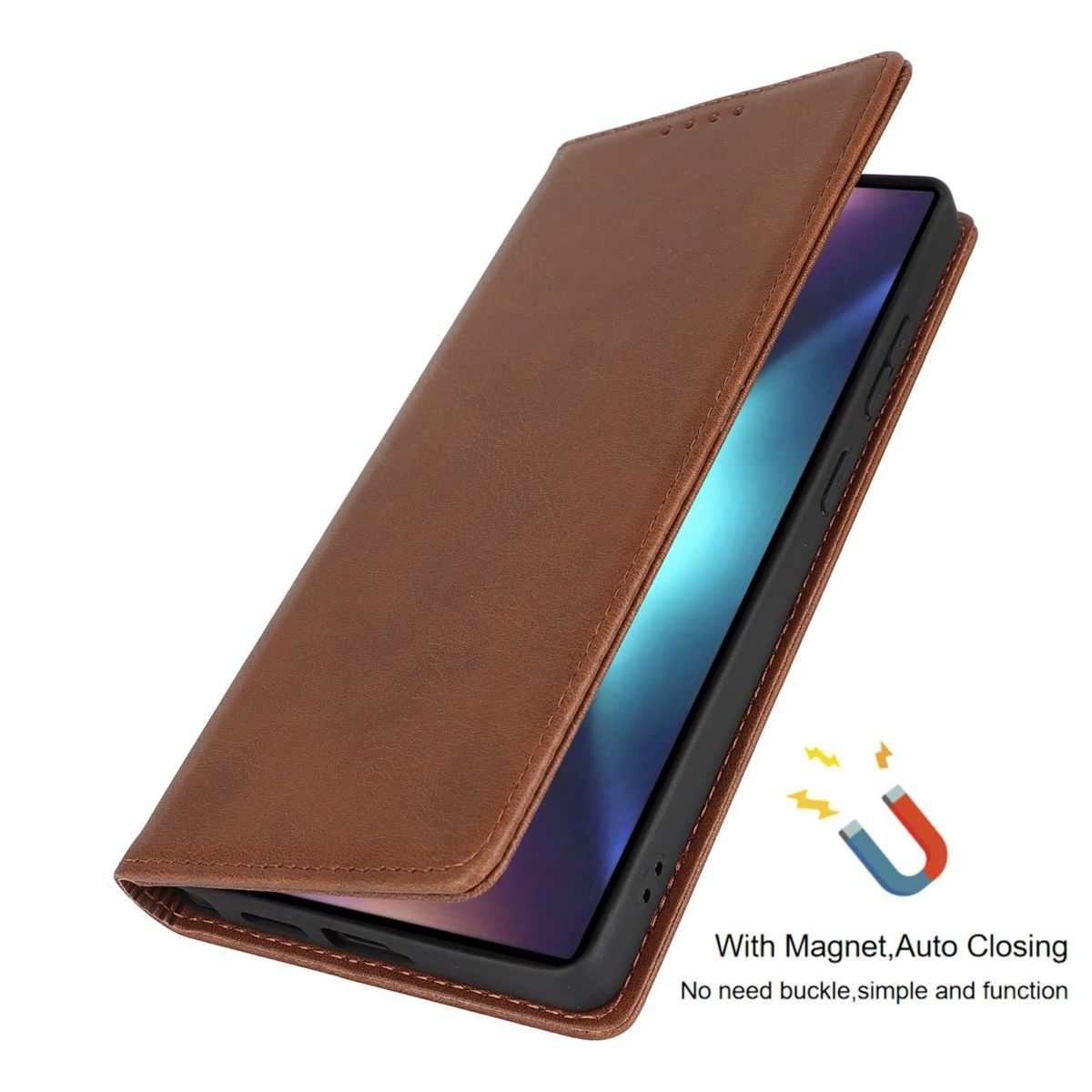 Fit for Samsung Galaxy Wallet Case with Card Holder for Women Men| Premium PU view 4