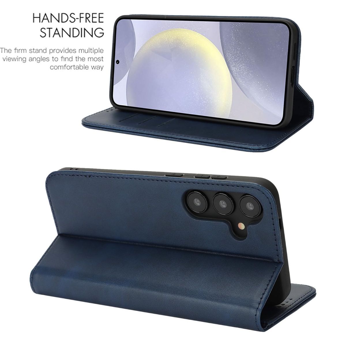 Fit for Samsung Galaxy Wallet Case with Card Holder for Women Men| Premium PU view 2