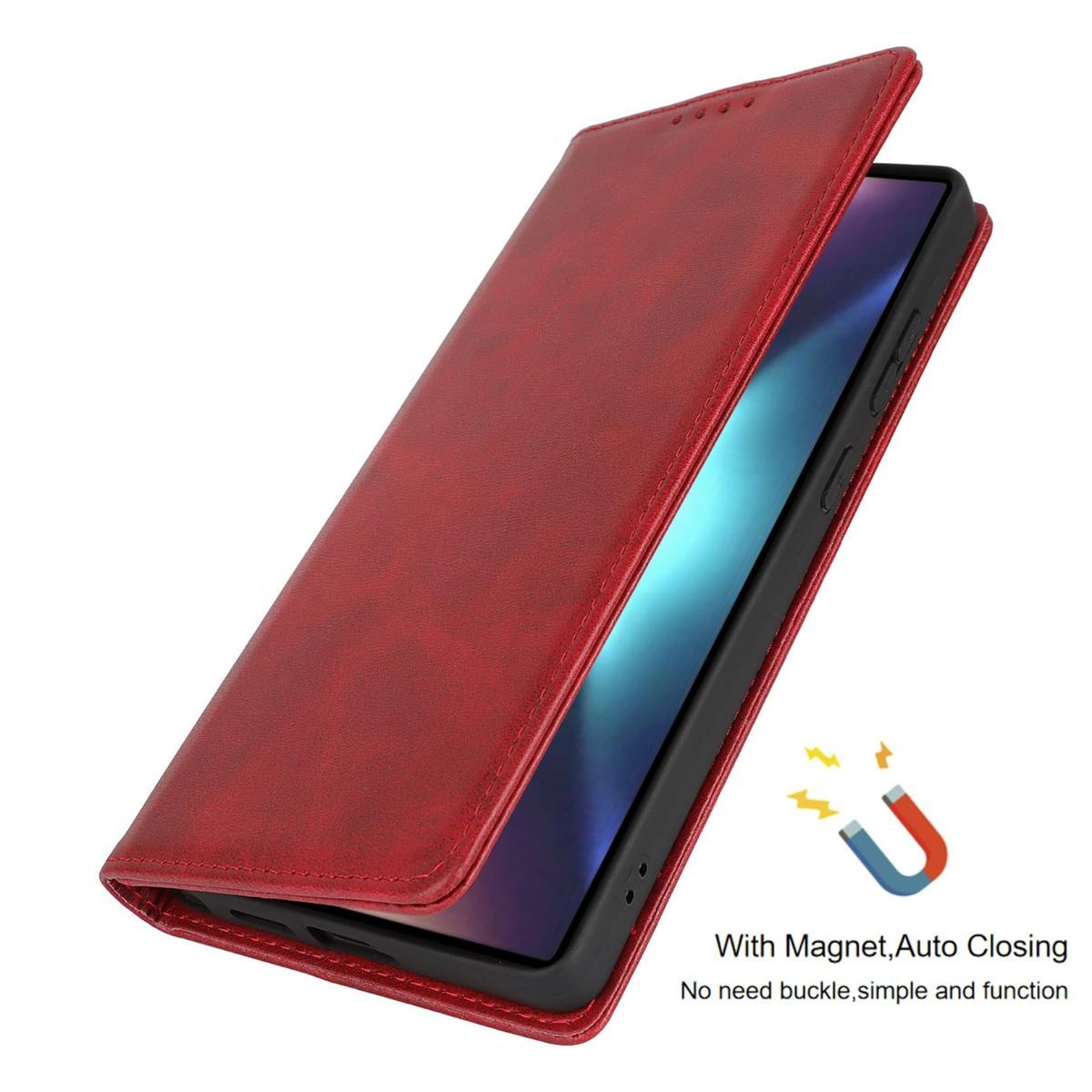 Fit for Samsung Galaxy Wallet Case with Card Holder for Women Men| Premium PU view 4