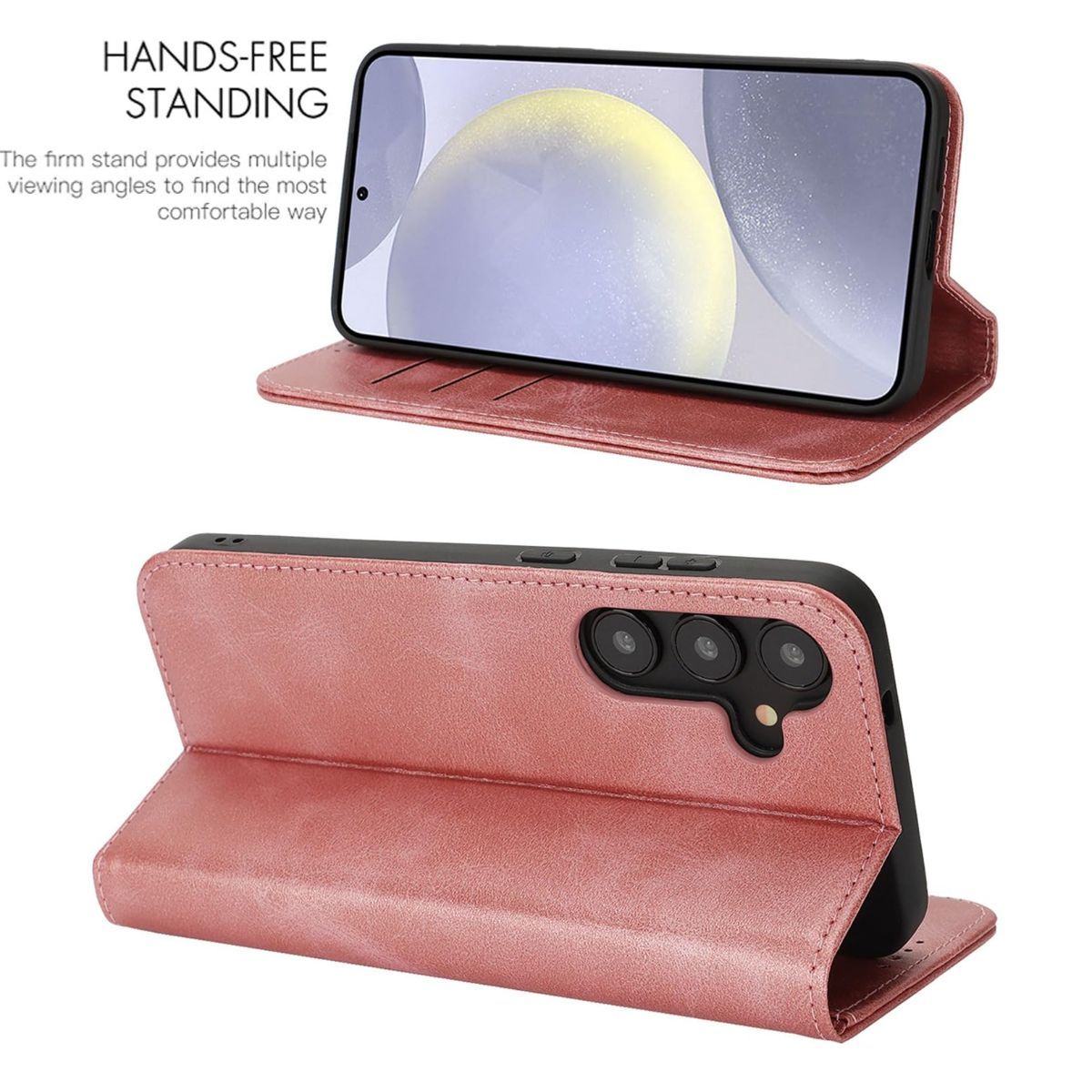 Fit for Samsung Galaxy Wallet Case with Card Holder for Women Men| Premium PU view 2