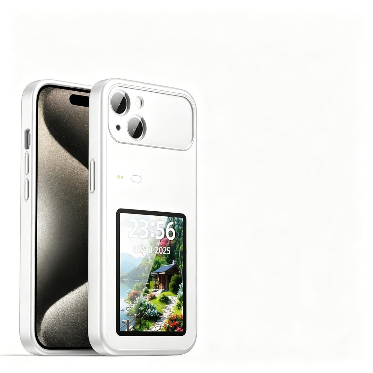 Upgraded 4'' NFC Ink Screen Case for iPhone view 8