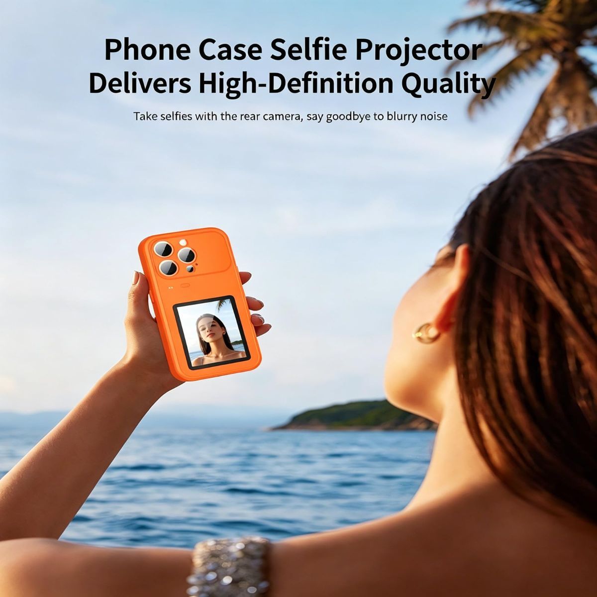Upgraded 4'' NFC Ink Screen Case for iPhone view 5