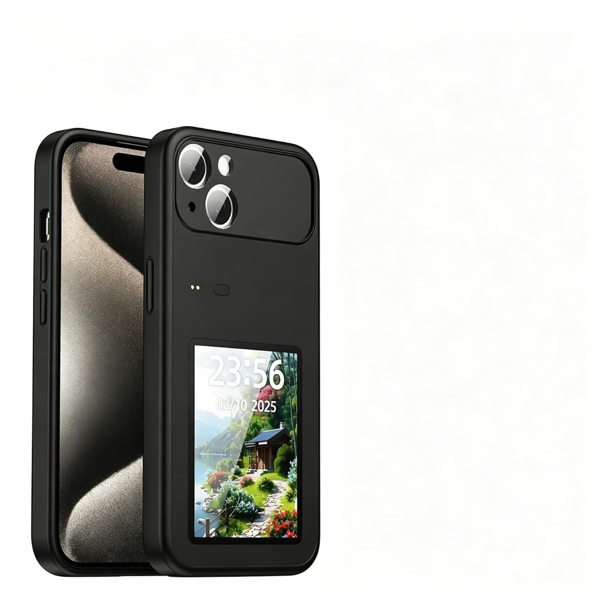 Upgraded 4'' NFC Ink Screen Case for iPhone view 8
