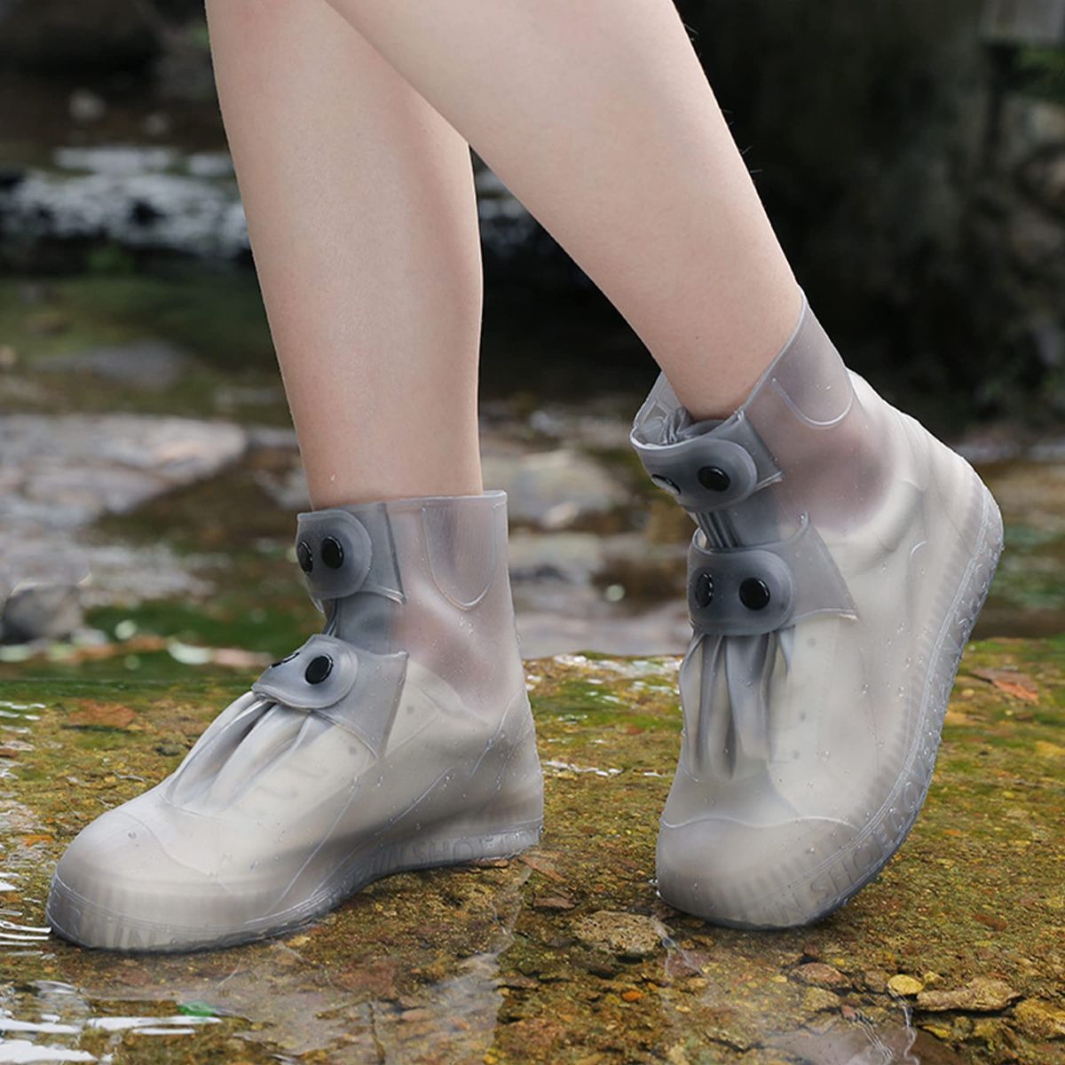 Rain Boot Covers Waterproof Rain Shoe Covers Silicone Shoe Protector Overshoes