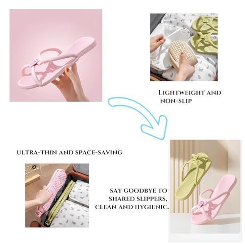 Portable Folding Slippers for Men Women Anti-slip and Quick Drying Slippers view 6