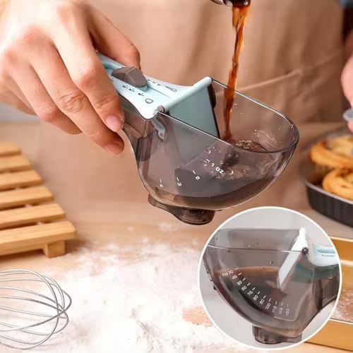 Adjustable Dual-Function Measuring Scoop Set For Baking view 2