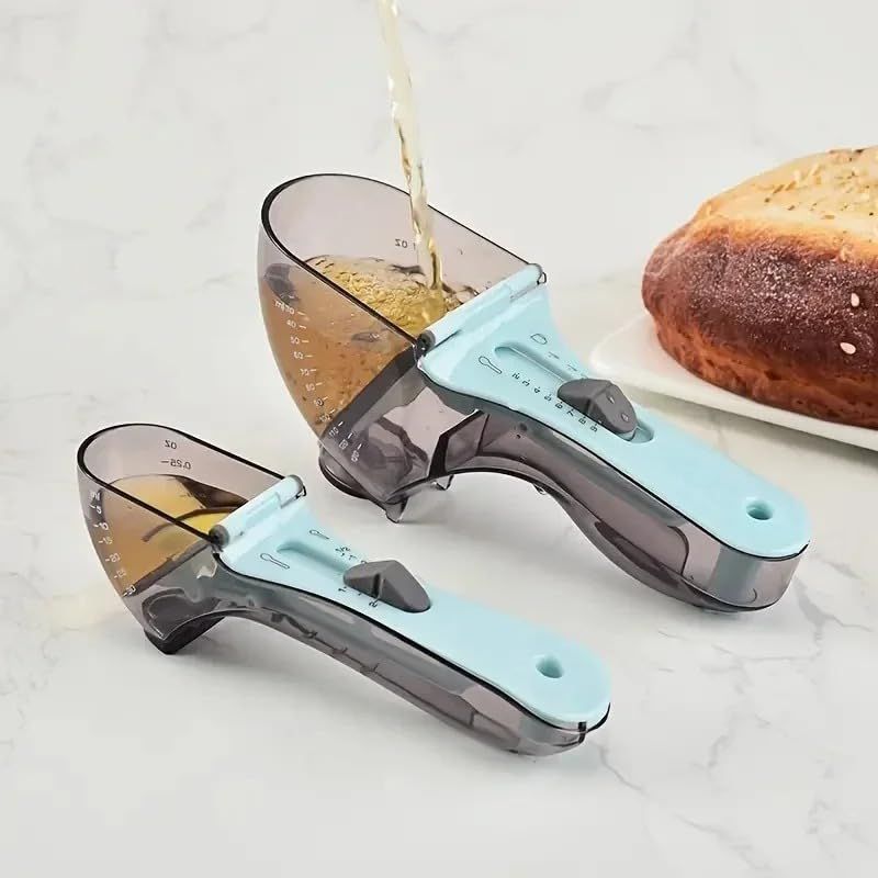 Adjustable Dual-Function Measuring Scoop Set For Baking view 7