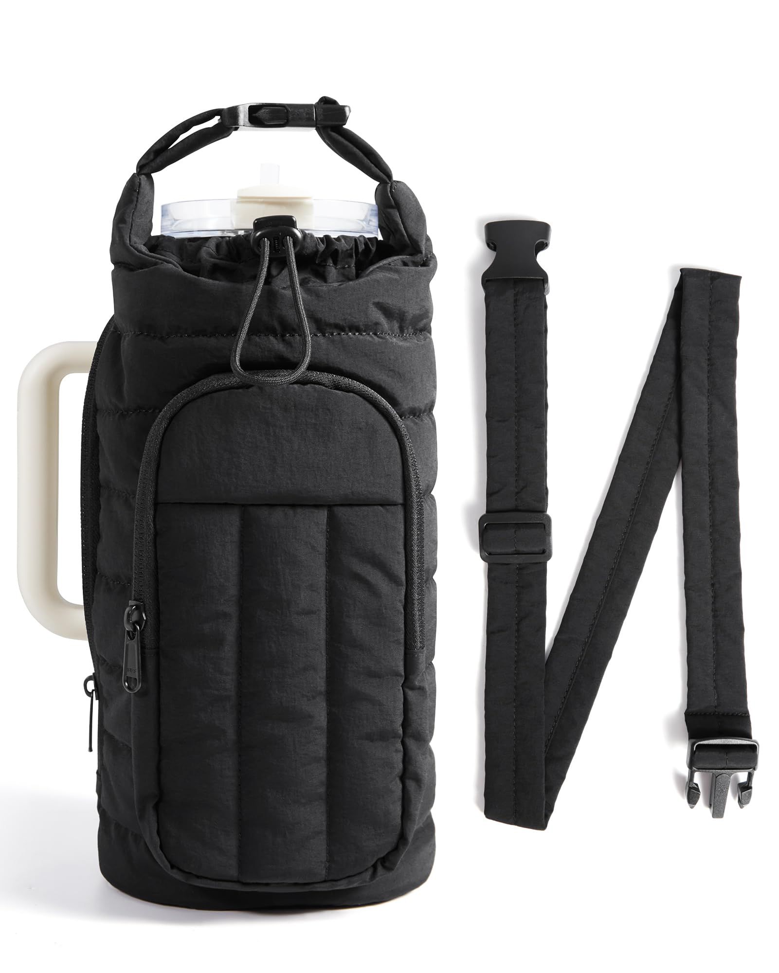 Magnetic Water Bottle Holder with Strap view 9