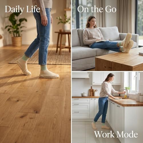 Microfiber Creative Socks for Floor Cleaning Washable Lazy Floor Mopping view 6