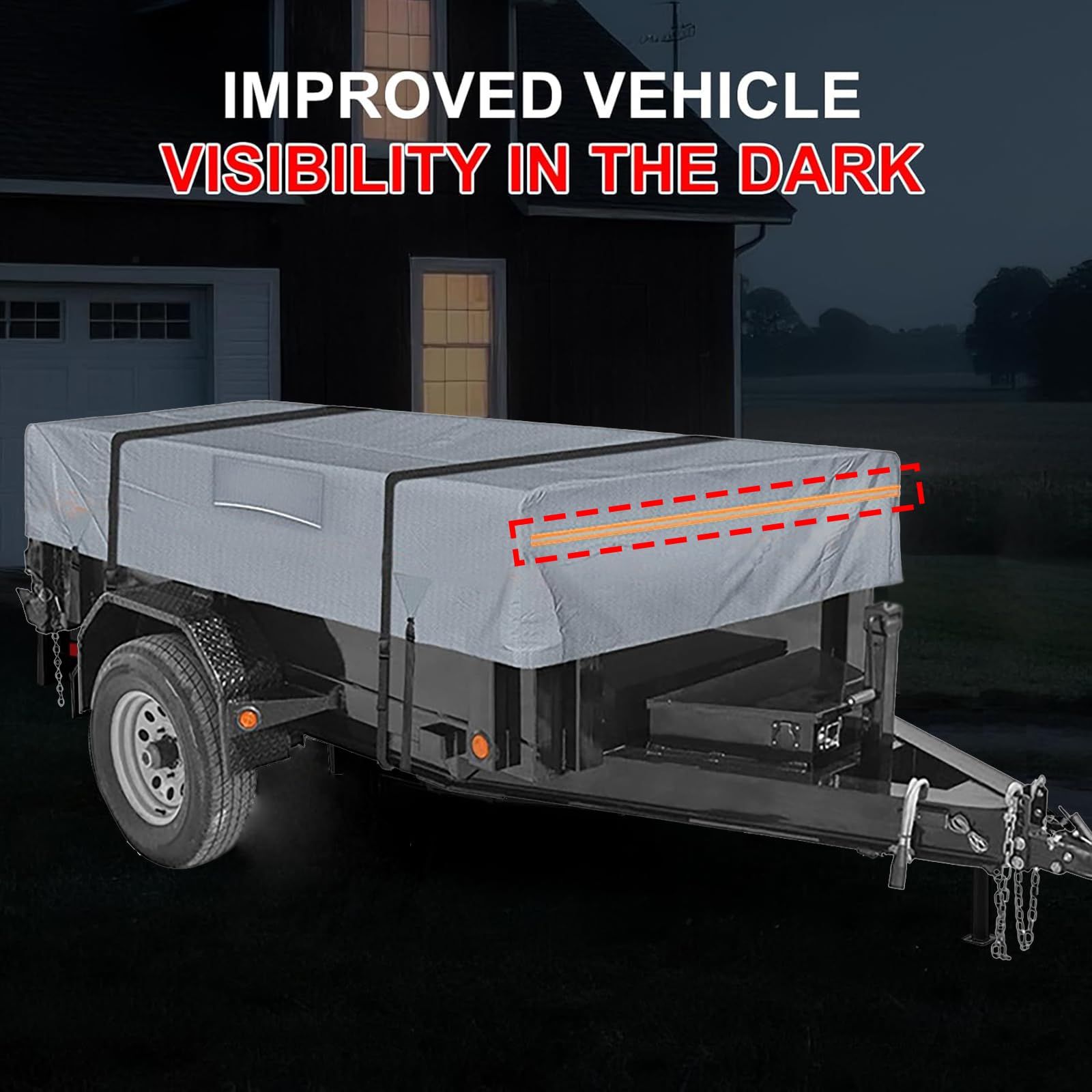 7*14 Heavy Duty RV & Trailer Cover view 2