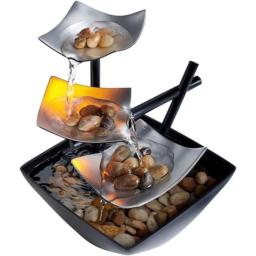 Mini Tabletop Water Fountain for Home Office view 2