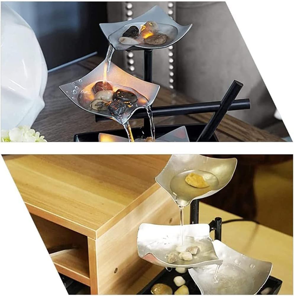 Mini Tabletop Water Fountain for Home Office view 3