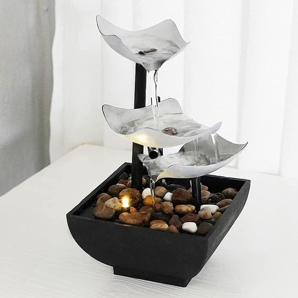 Mini Tabletop Water Fountain for Home Office view 6