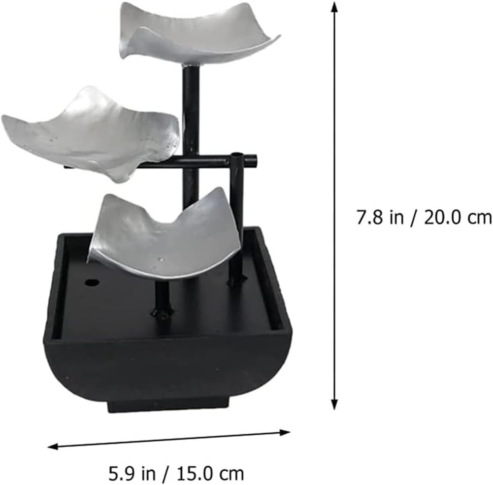 Mini Tabletop Water Fountain for Home Office view 7