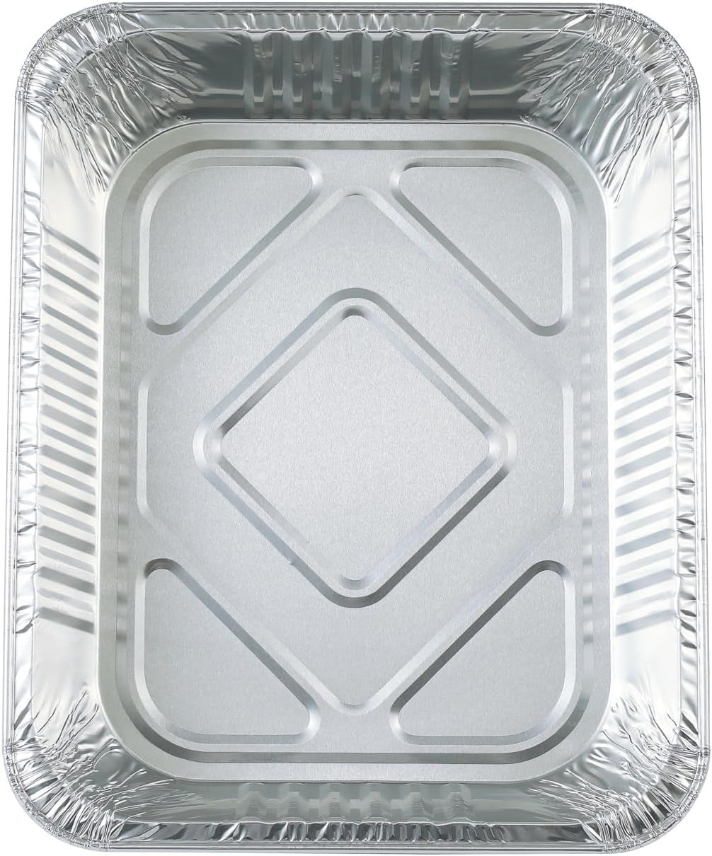 20 Pack Heavy-Duty Disposable Aluminum Foil Pans for Baking view 5