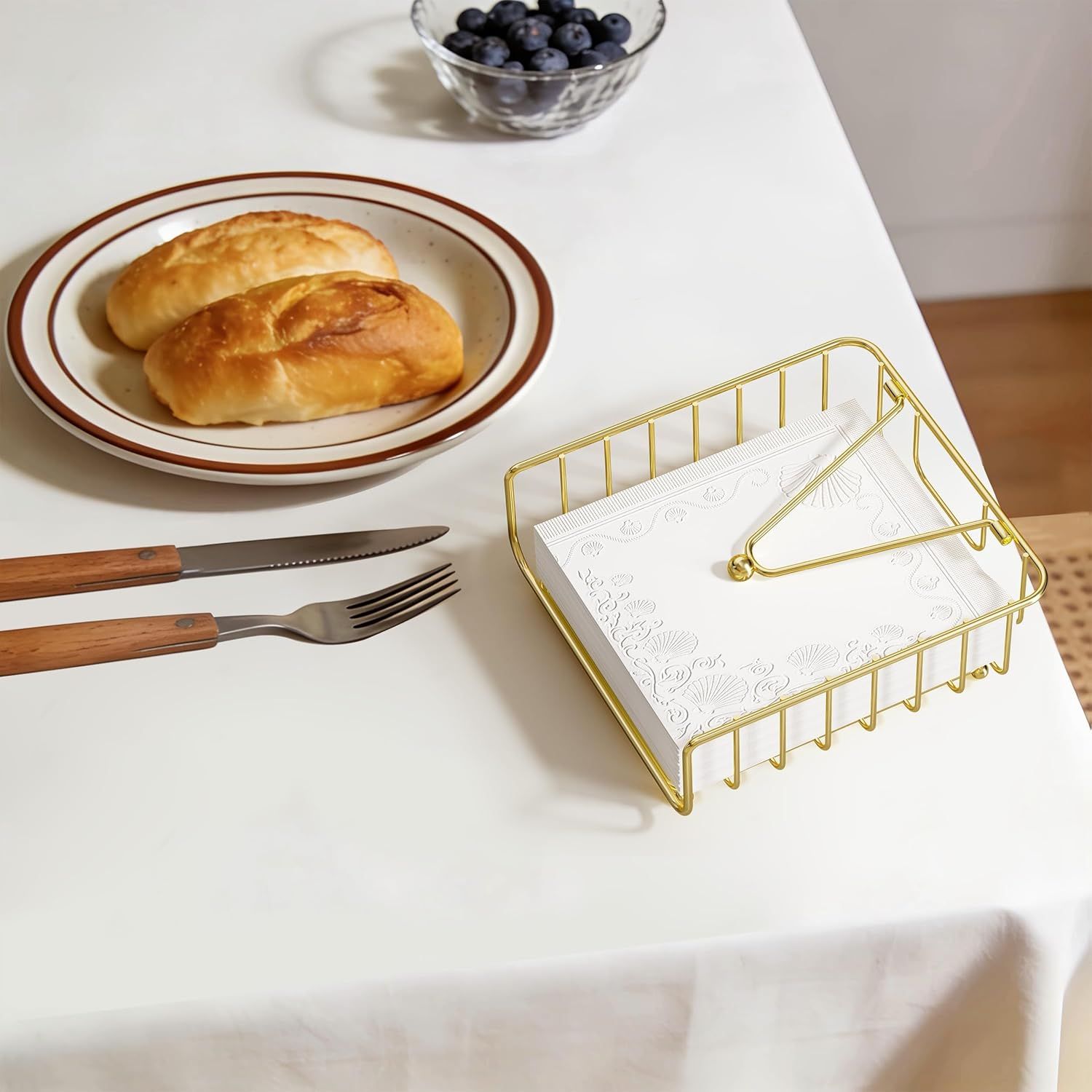 Iron Napkin Holder for Dining Table view 2