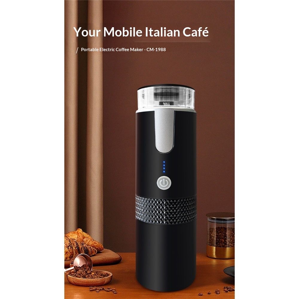 Portable Coffee Machine Ground Coffee Handheld Coffee Maker Manually Operated view 3