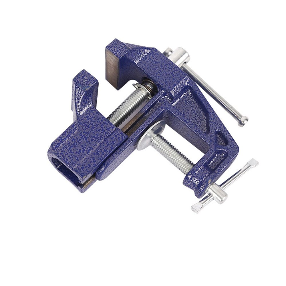Mini Table Clamp,Small Bench Vice, Upgraded cast steel manufacturing Jewelers