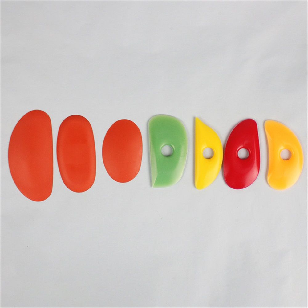 21 Pcs Soft Ribs for Pottery Clay Silicone Rib Ceramics Tools Pottery Rubber
