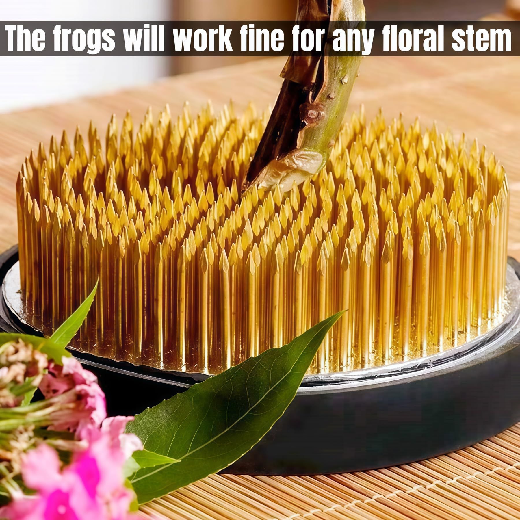 80mm Flower Frog Large Floral Frog Flower Arrangements Supplies Ikebana with view 3