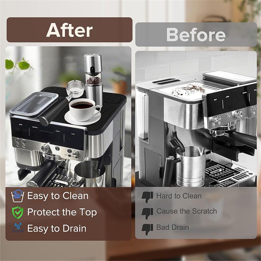 Top Mat Cafe Espresso Machine – Protect Top Surface Food Grade Silicone view 4