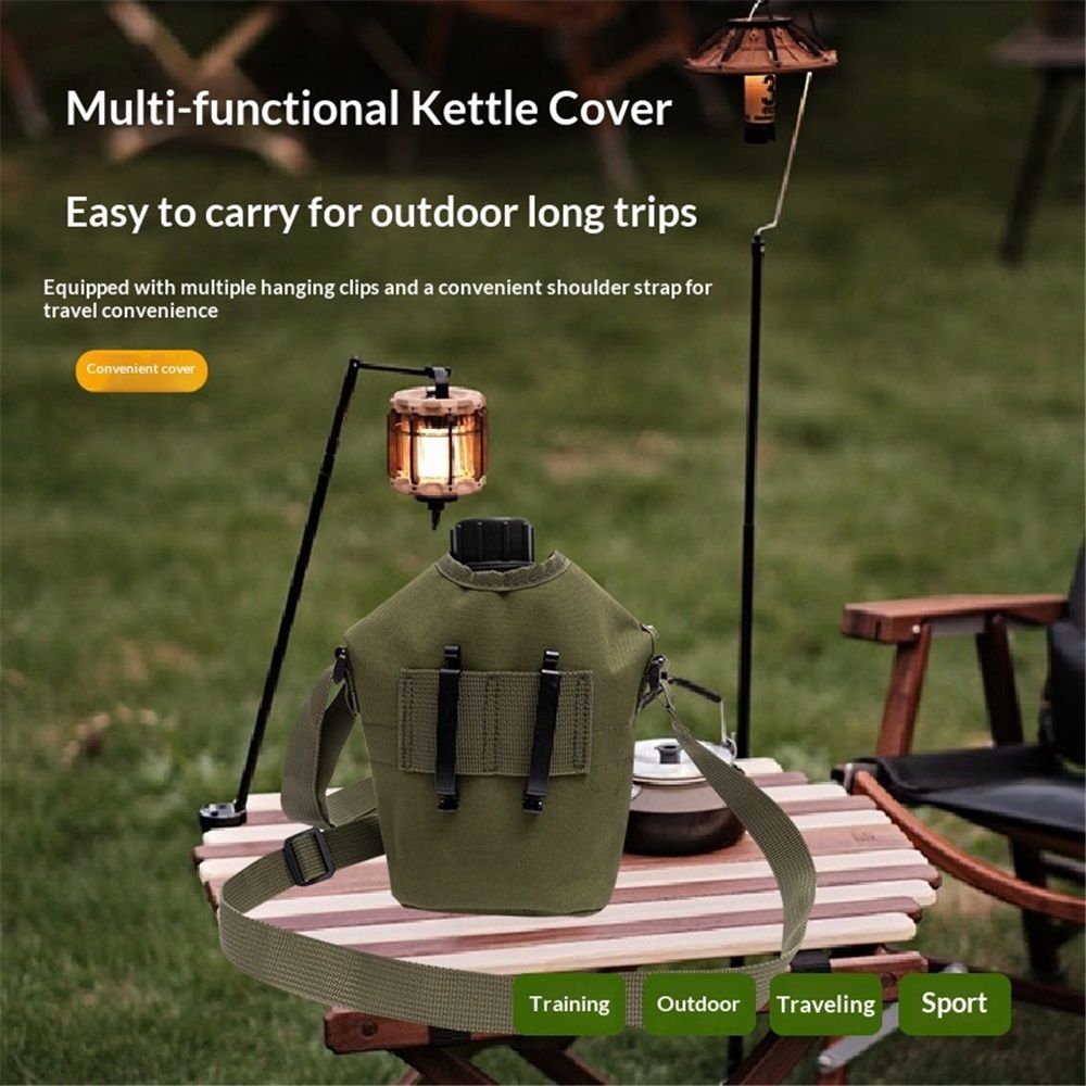 Canteen Water Bottle - 1 LWater Canteen Water Bottle for Hiking Camping view 3