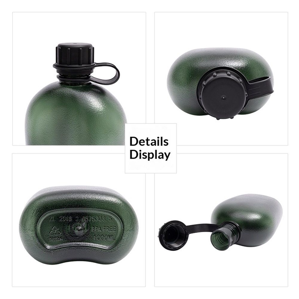 Canteen Water Bottle - 1 LWater Canteen Water Bottle for Hiking Camping view 4